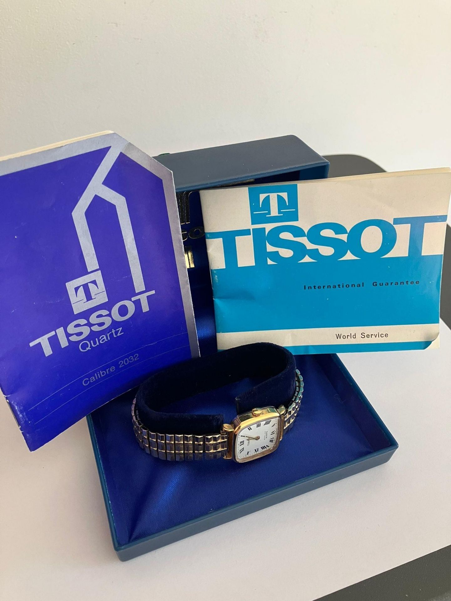 Ladies vintage TISSOT WRISTWATCH. Gold plated with ROLLED GOLD plated Expandable Bracelet. - Image 3 of 5