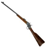 A FULL SIZE REPLICA OF A SINGLE SHOT SHARPS RIFLE a/f. UK Mainland Sales Only.