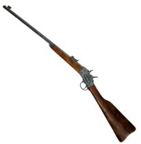 A FULL SIZE REPLICA OF A SINGLE SHOT SHARPS RIFLE a/f. UK Mainland Sales Only.