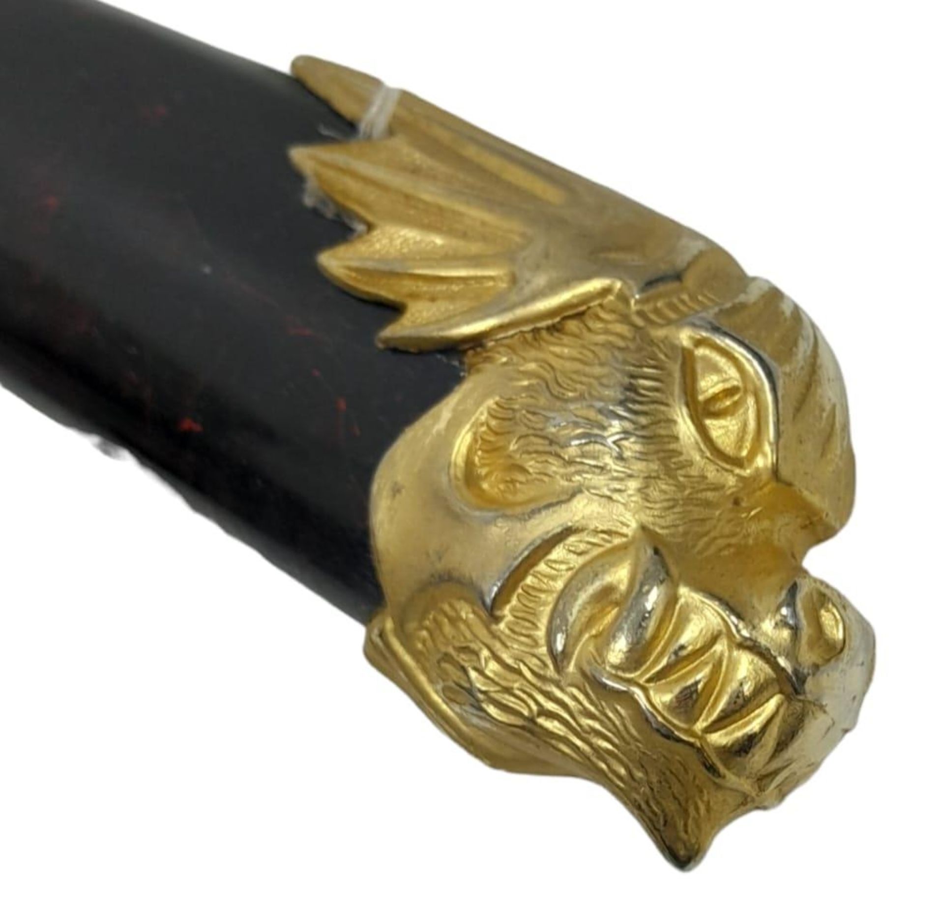An Excellent Condition, Highly Decorative, Dragon Detail, Modern Display Katana Sword. 105cn Length. - Bild 6 aus 9