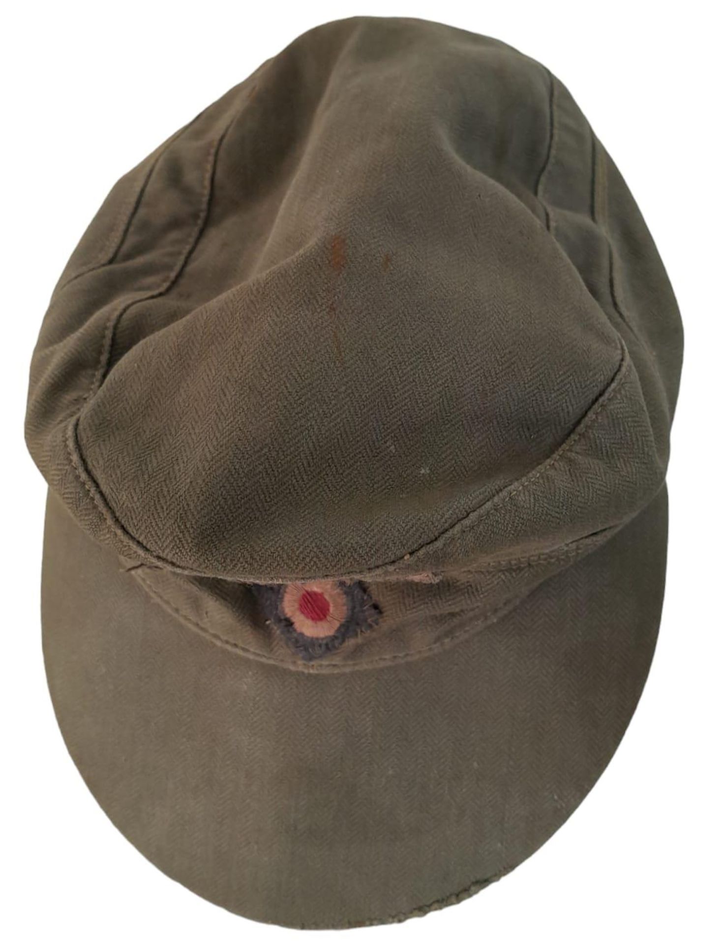 A WW2 German Africa Corps M41 Field Cap. A real “Been There” item. Small Size. - Image 3 of 6