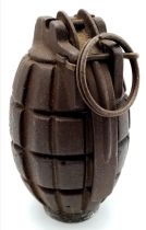 WW1 N° 5 Mills Grenade with early alloy base. International shipping is not available on this item.