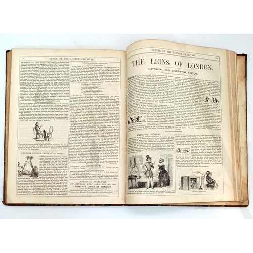 Two Punch or The London Charivari Books, Volumes 2 and 5. Publication Date 1842 and 1843 - Image 3 of 7