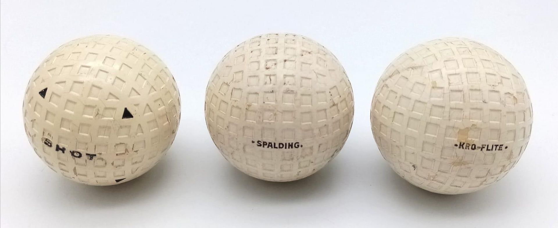 Three Vintage Spalding Kro-Flite Golf Balls in Original Packaging. - Image 2 of 5