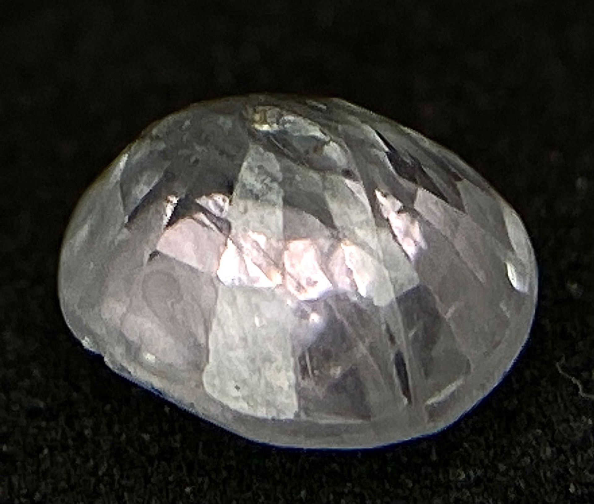 A 0.78ct Madagascar Natural White Sapphire, in the Oval Faceted cut. Comes with the AIG Certificate. - Image 3 of 6