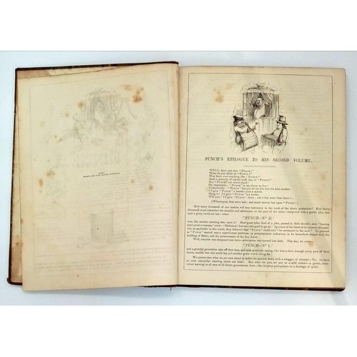 Two Punch or The London Charivari Books, Volumes 2 and 5. Publication Date 1842 and 1843 - Image 2 of 7