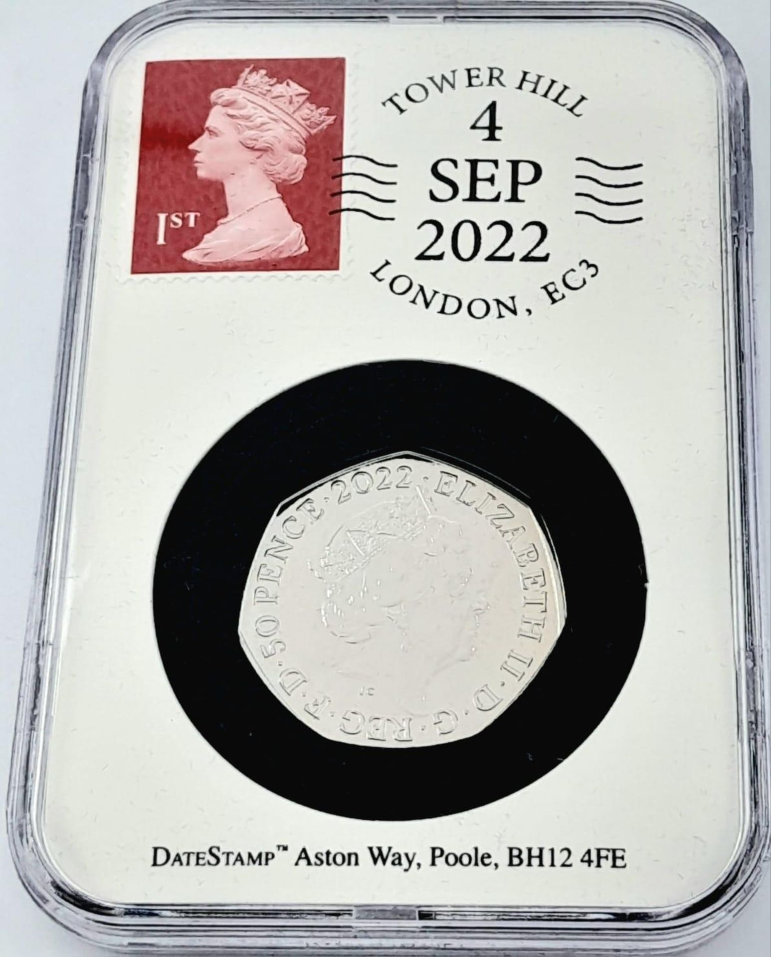 A Mint Condition, Limited Edition (1 of 500), 2022 Alan Turing 50 Pence Date Stamp Issue Coin - Image 2 of 5