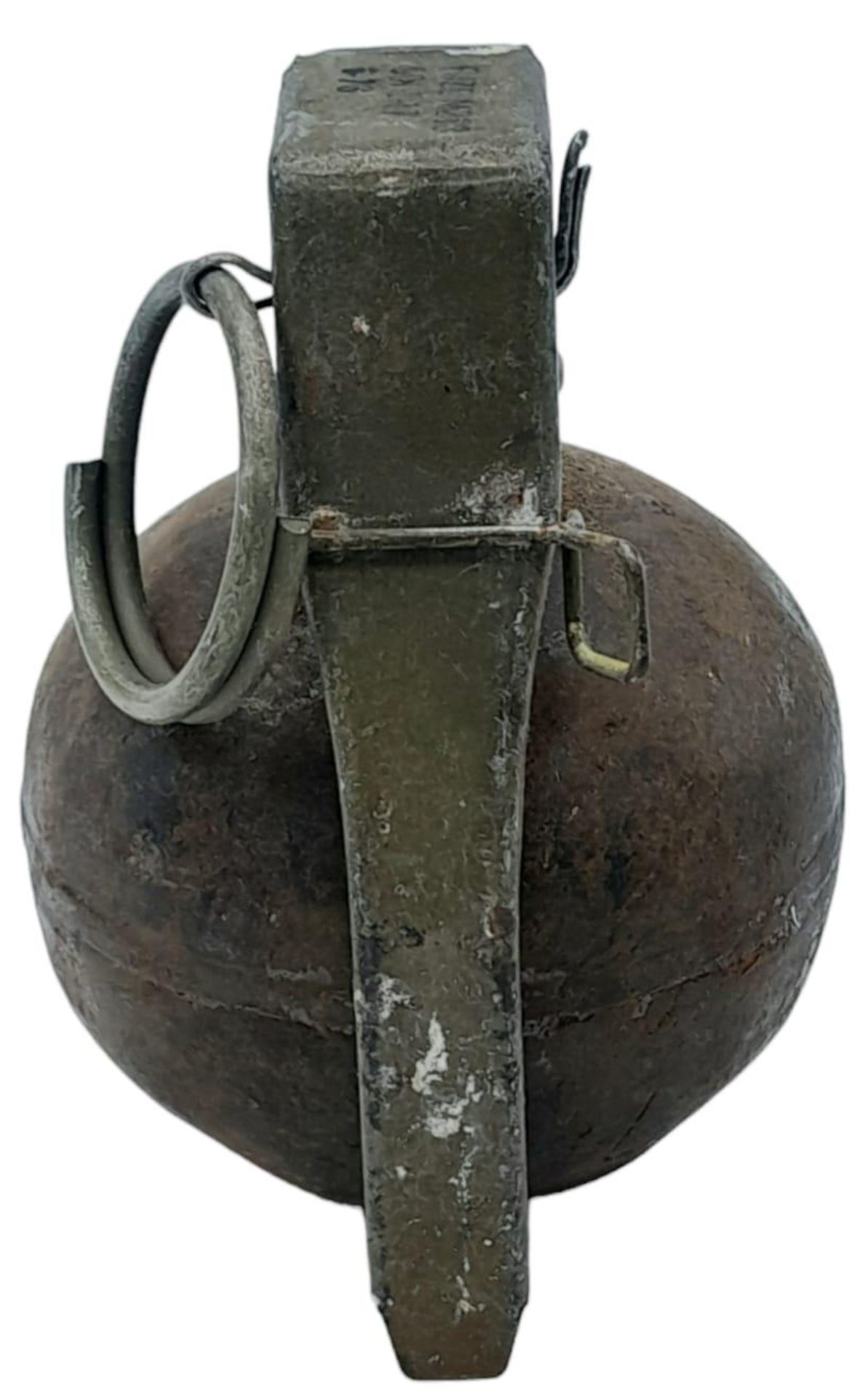 Vietnam War Era INERT US M.67 Grenade. The idea was that every all-American boy could throw a - Bild 2 aus 5