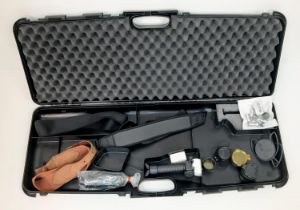 A Parcel of Shooting Accessories, Comprising: 1) A Beretta Hard Rifle Case 84cm Length, 2) Five