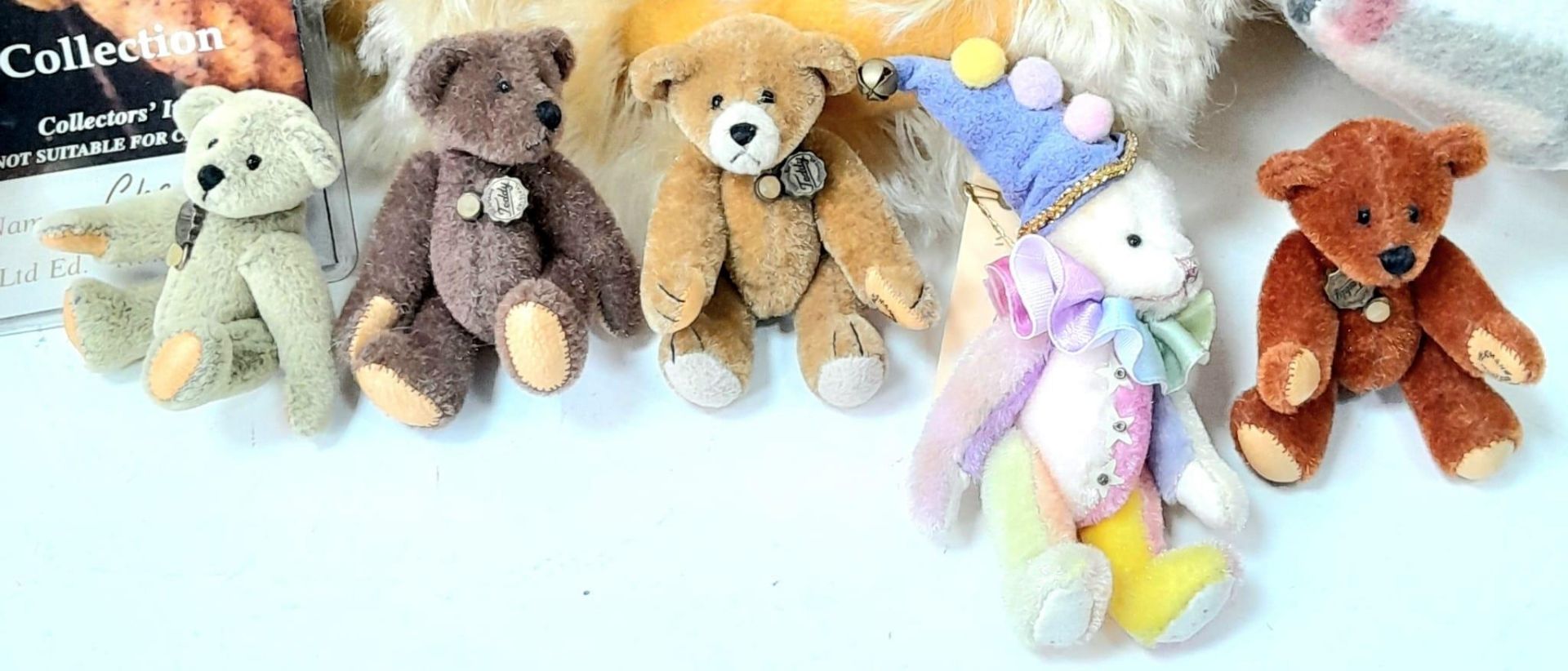 A collection of twenty two adult, collectable, teddy bears. Please, see list for details and - Image 2 of 7