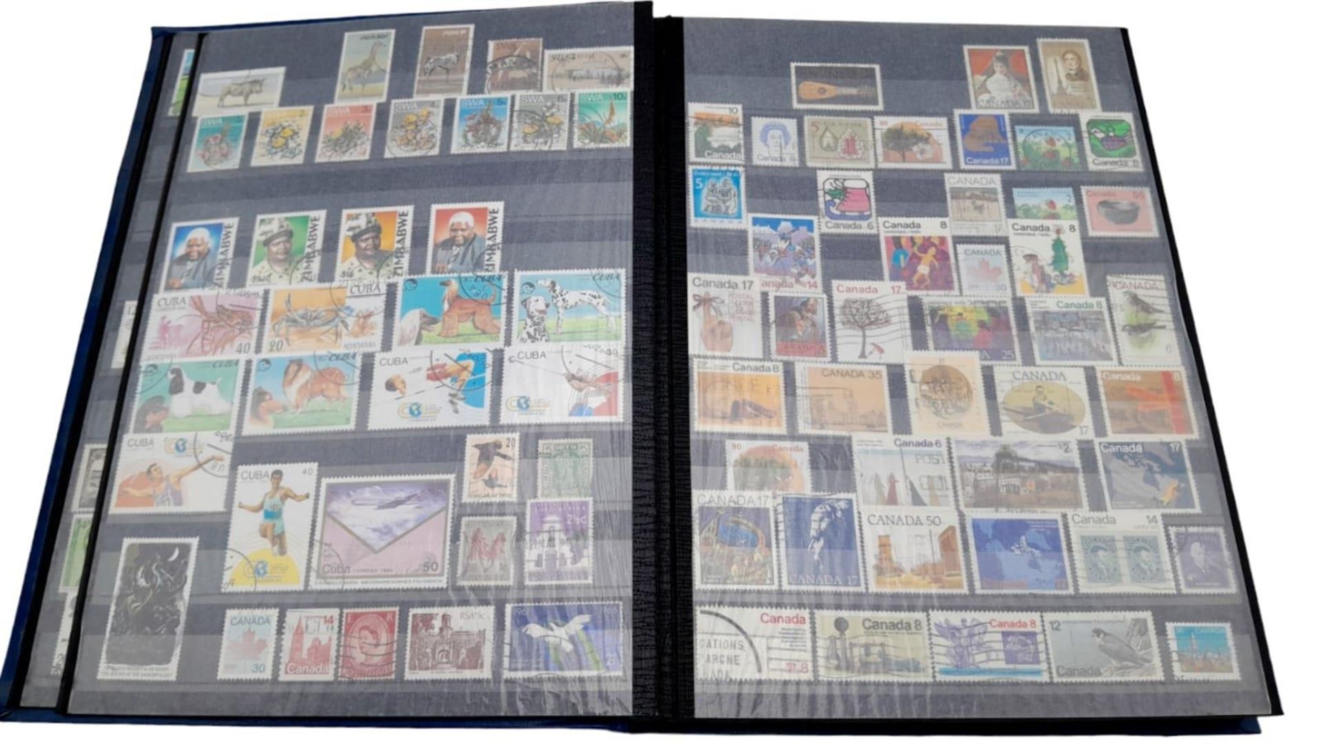 An Eclectic Stamp Book/Collection. Please see photos for finer details. - Image 4 of 11