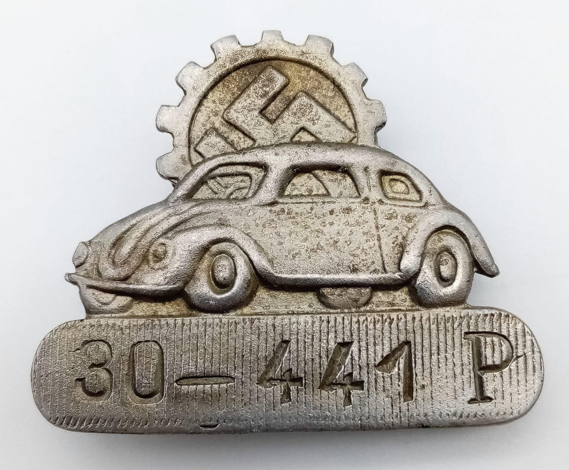 WW2 German KDF Factory Workers Lapel ID Badge