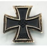 WW2 German Iron Cross 1st Class. 3 part construction with an iron core.