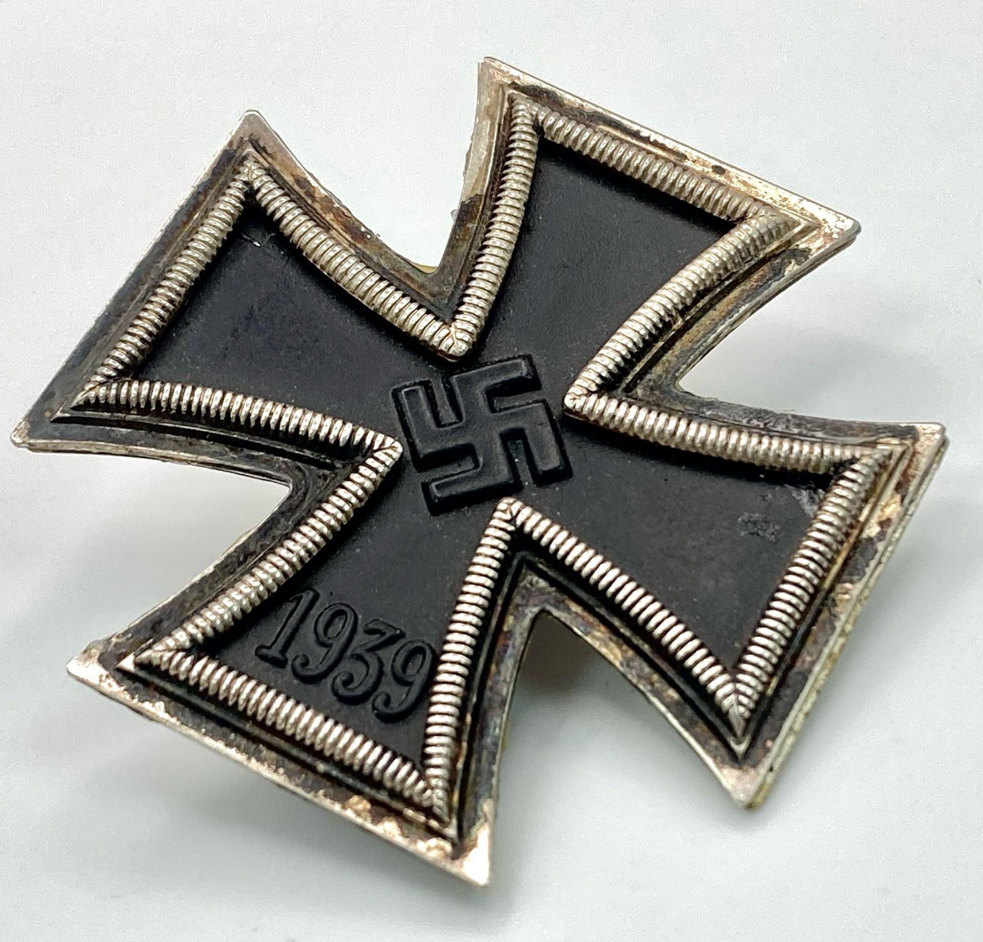 WW2 German Iron Cross 1st Class. 3 part construction with an iron core. - Image 2 of 3