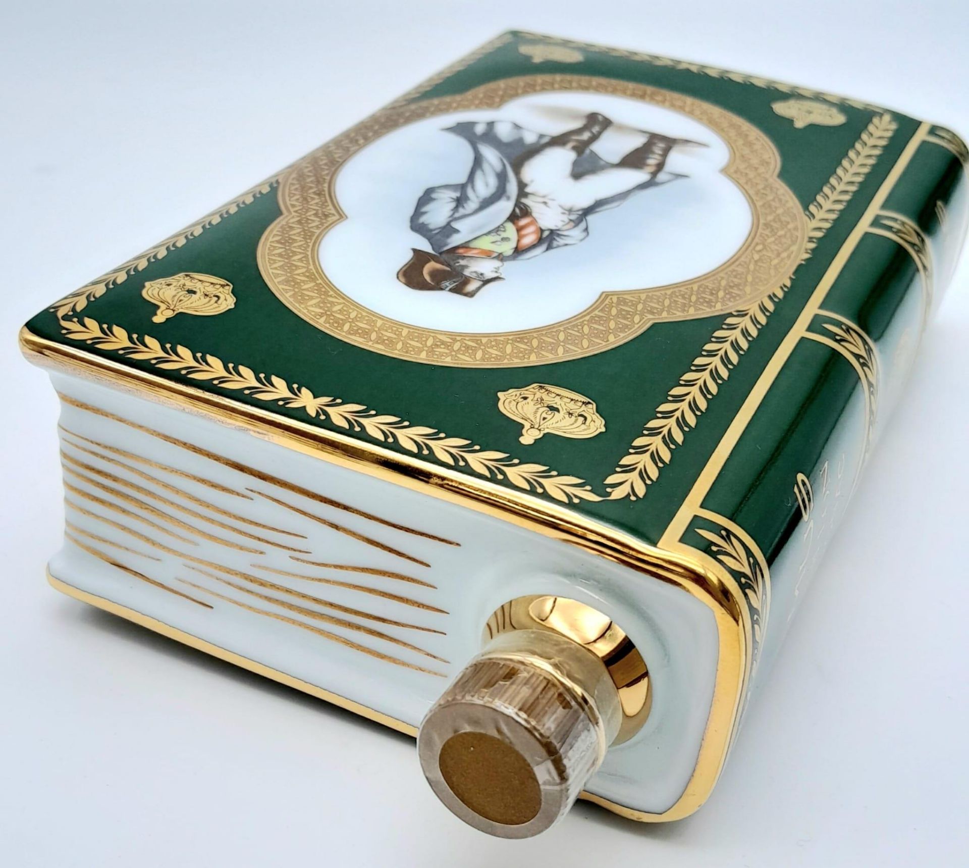 A Rare Limoges, 22K Gold Detailed, Porcelain ‘Bi-Centenaire de L’Empereur Napoleon 1769-1969’ Book - Bild 4 aus 8