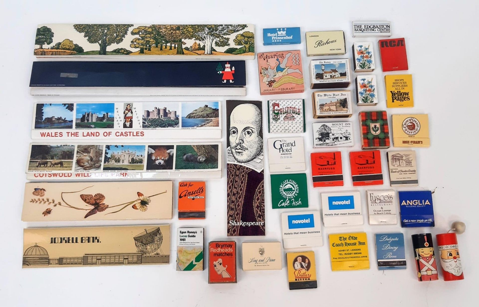 A Bag of Collectible Matchboxes.