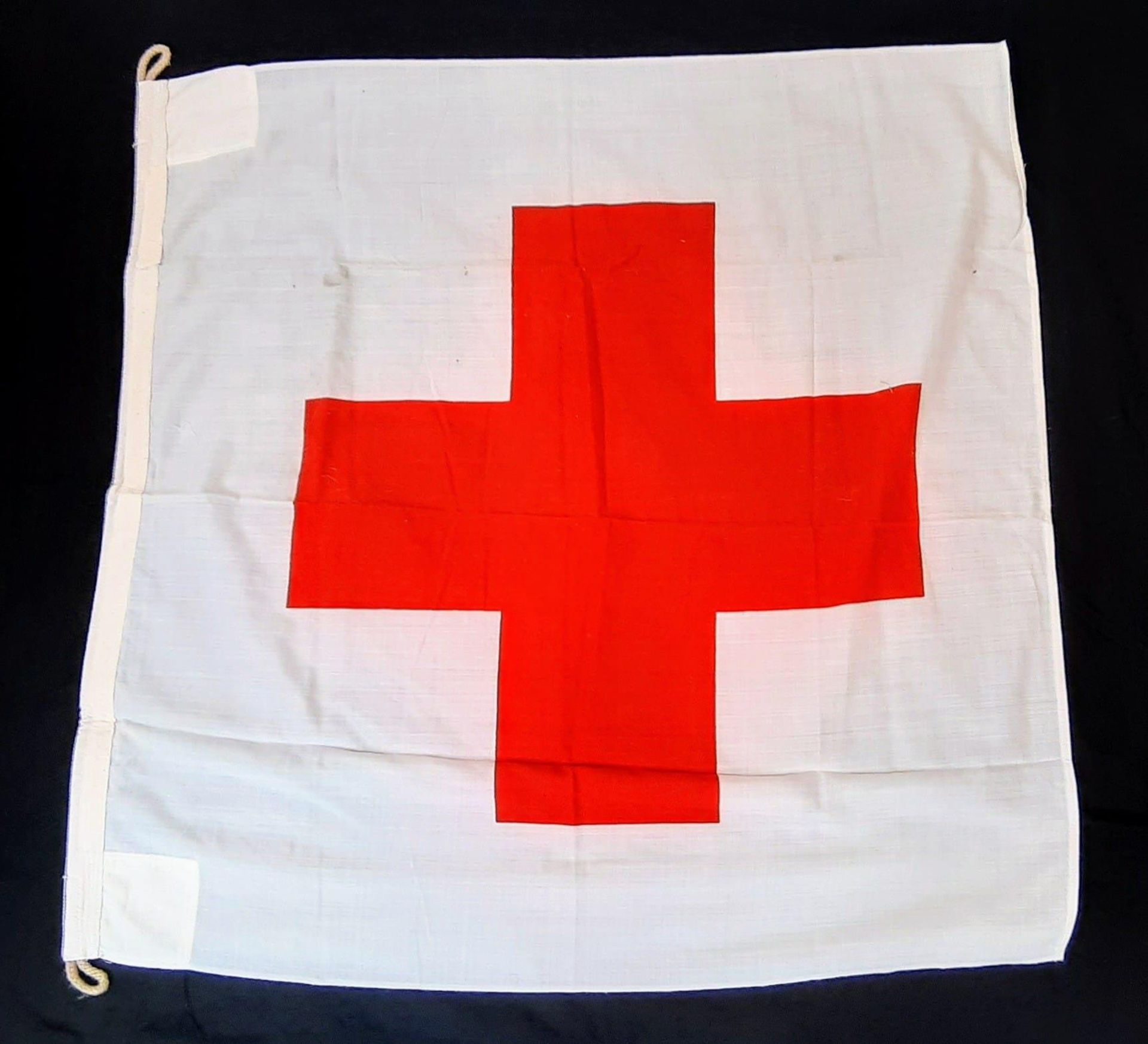 Un-Issued 1944 Dated German Field Hospital Tent Drape Flag. Form War stocks found in Norway