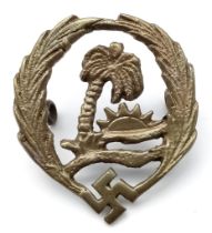 WW2 German Africa Corps Sonderverband Badge. The Sonderverband were a specialist group within the