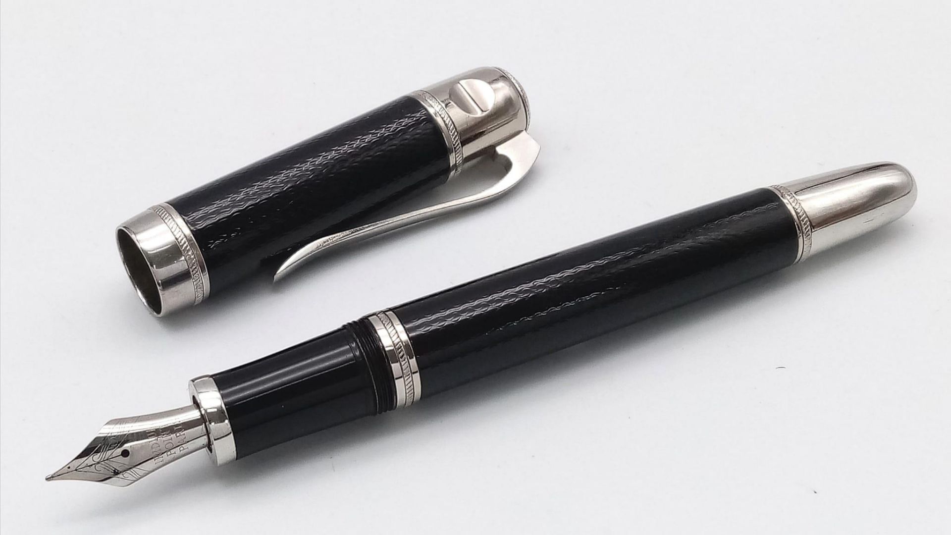 A Jules Verne Limited Edition Fountain Pen. 14cm - Bild 2 aus 6