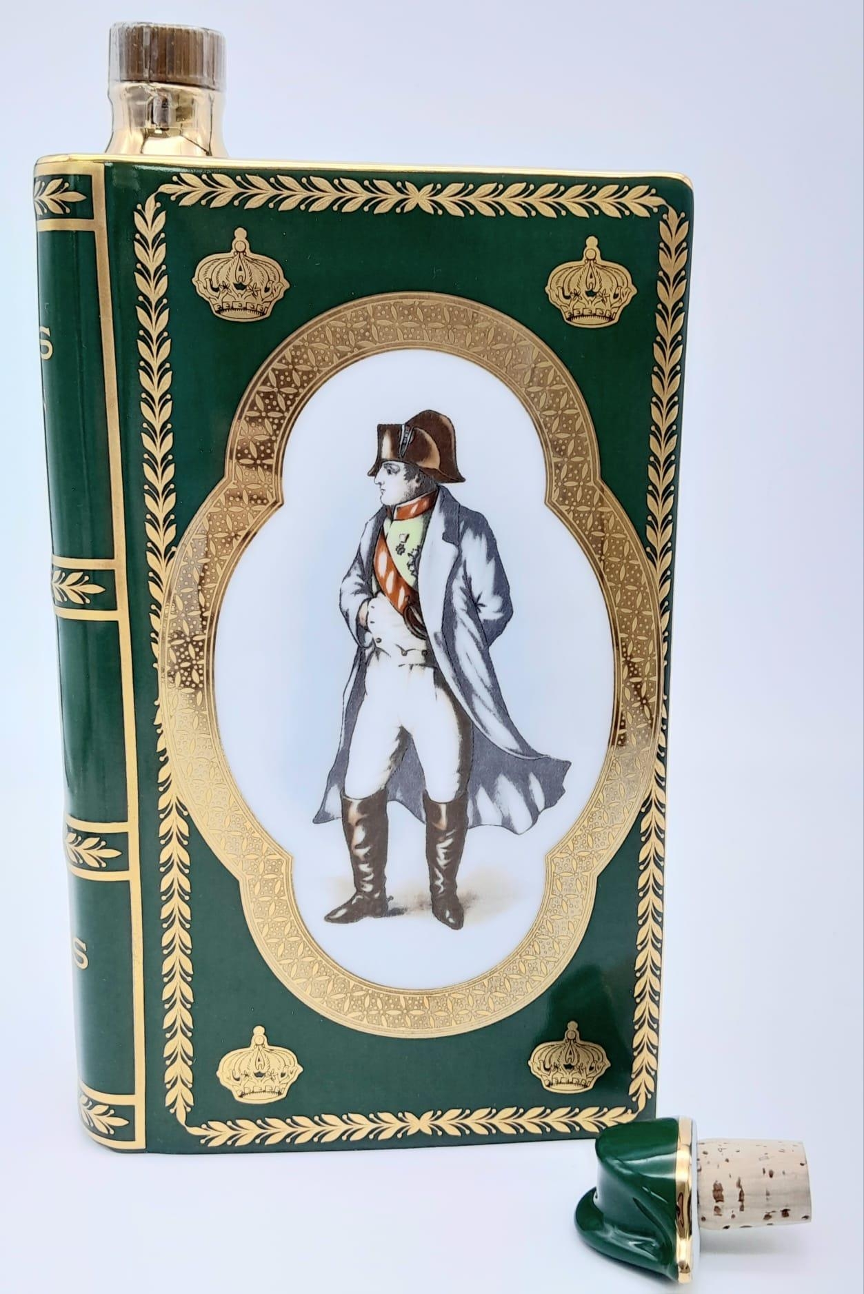 A Rare Limoges, 22K Gold Detailed, Porcelain ‘Bi-Centenaire de L’Empereur Napoleon 1769-1969’ Book
