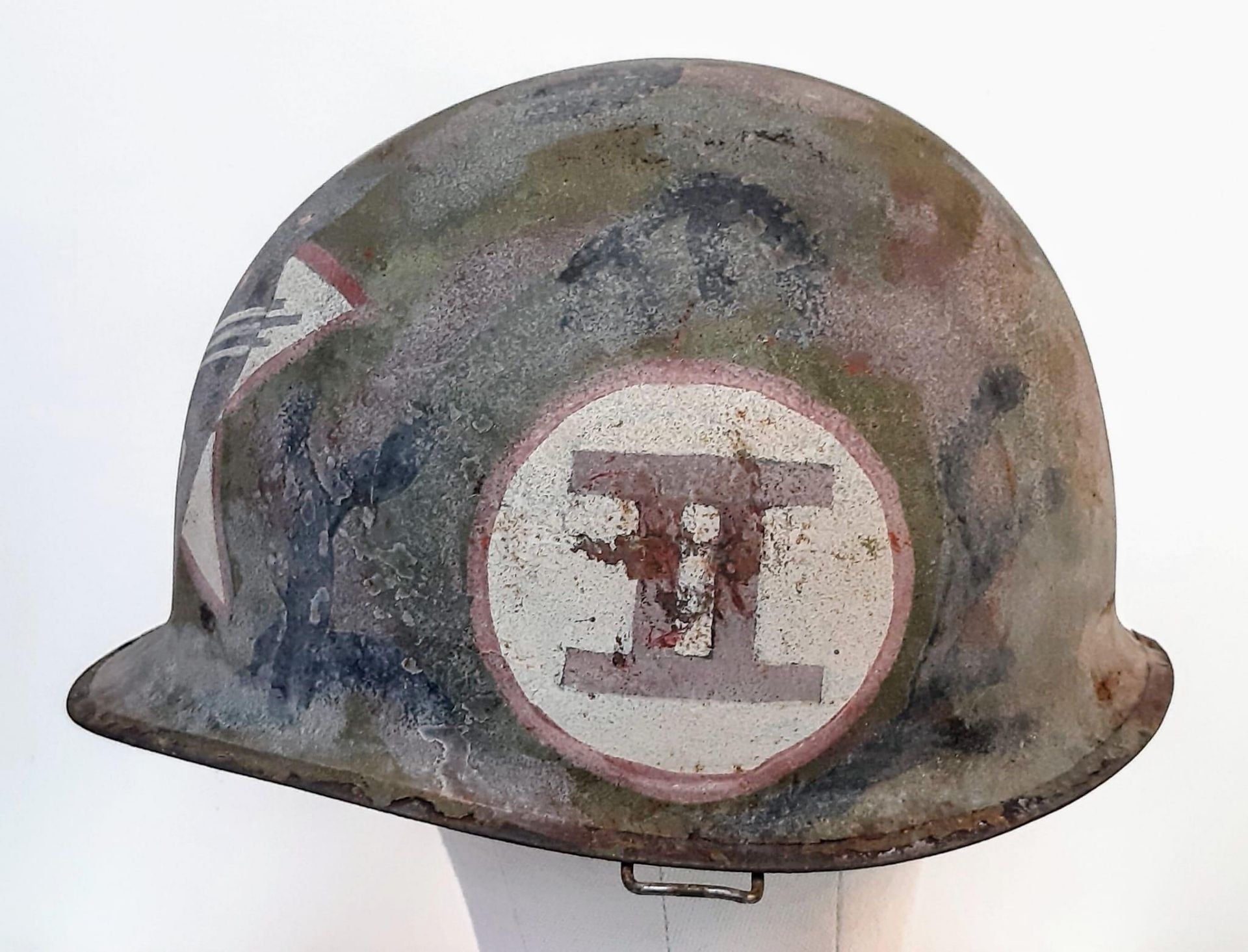 Vietnam War Era ARVN Rangers Helmet. Found in a Street market in Ho Chi Minh City (Saigon) - Bild 2 aus 5