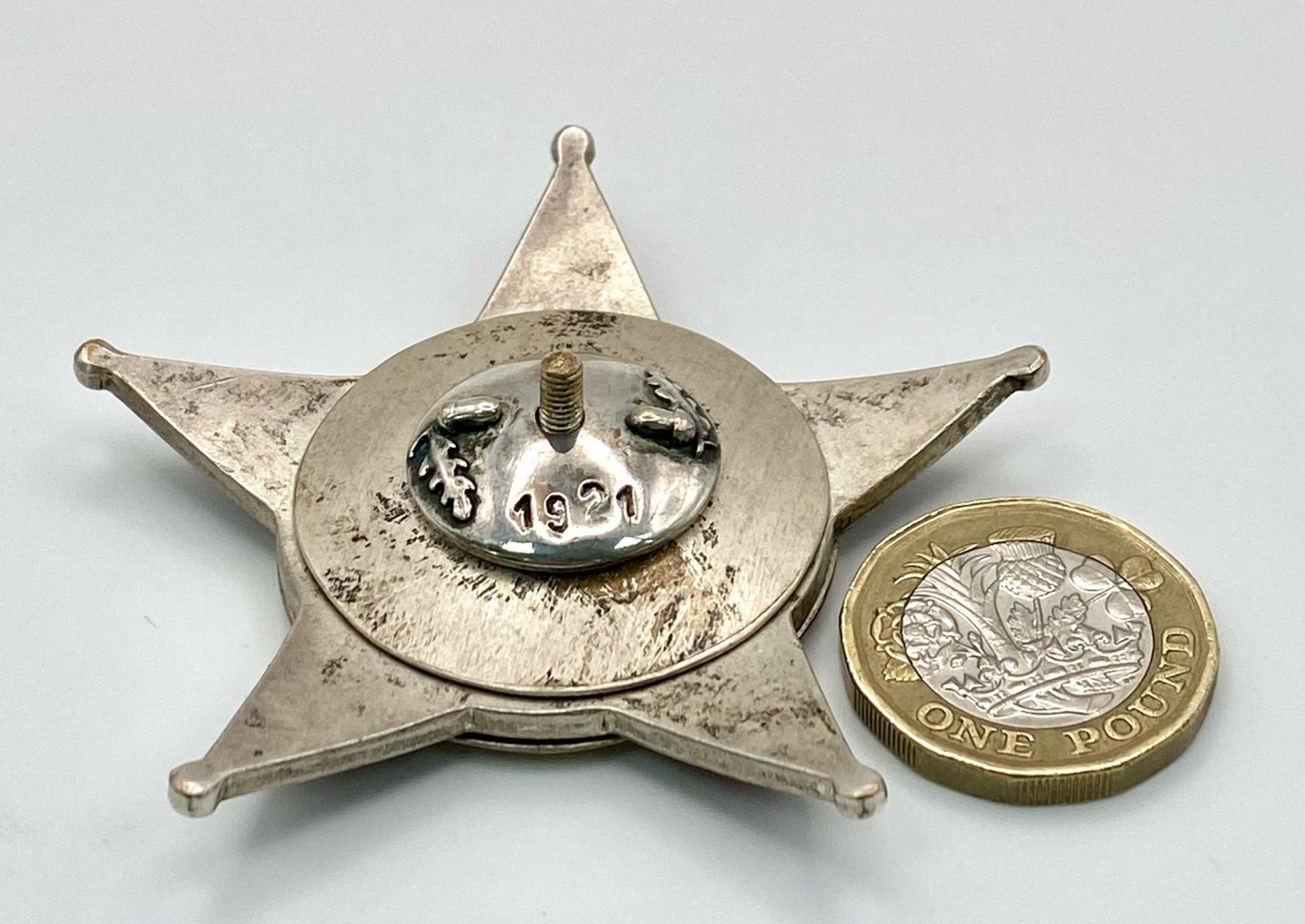 WW1 Ottoman (Turkish) Officers War Medal “The Gallipoli Star”. Nice private purchase screw back - Image 4 of 4