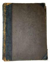 An Antique Pictorial Sunday Book. Cover is loose. 26cm x 36cm