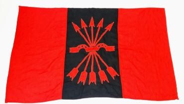 Spanish Civil War Period Falange Flag (1939-1939) Flown by the Franco Troops and the German Condor