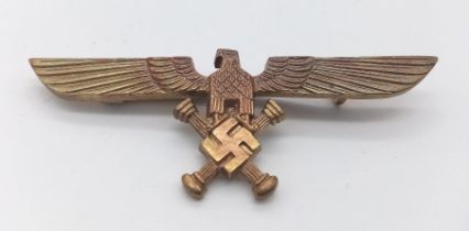 3 rd Reich Hermann Göring Personal Staff Breast Eagle Badge. Worn by his personal waiters and
