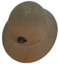 A WW2 Hawley Hat with USA Marine Corp Badge.