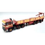 A WSI Die Cast Transportation Lorry with Brick Trailer. 1:50 scale. As new, in box.