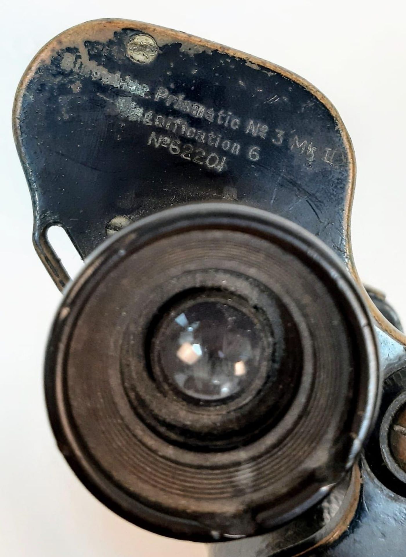 An original, pair of WW1, British Forces, Binoculars made in 1918 by A. KERSHAW in Leeds. In - Image 7 of 7