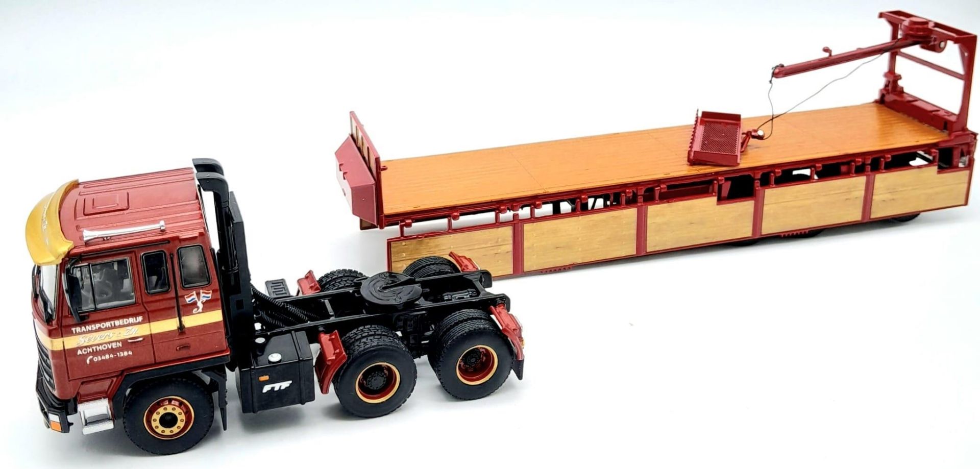 A WSI Die Cast Transportation Lorry with Brick Trailer. 1:50 scale. As new, in box. - Bild 4 aus 15