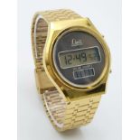 A Scarce and Collectible, Excellent Condition, Digital Solar Quartz Watch by Limit International.