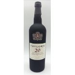 A Scarce Presentation Boxed Bottle of Taylors 20 Year Old Tawny Port. Full Contents, Unopened.