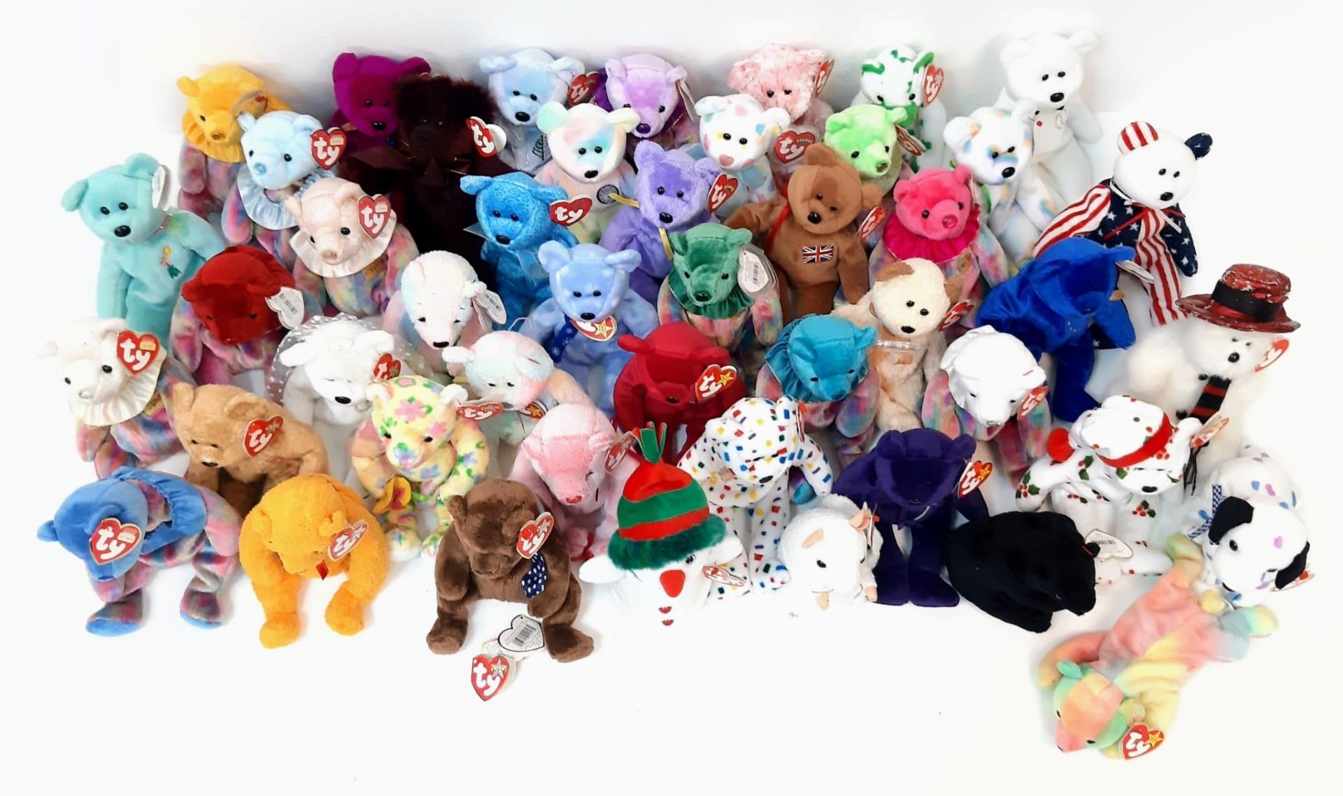 A Collection of 47 TY Beanie Babies. All in good condition. - Bild 6 aus 6