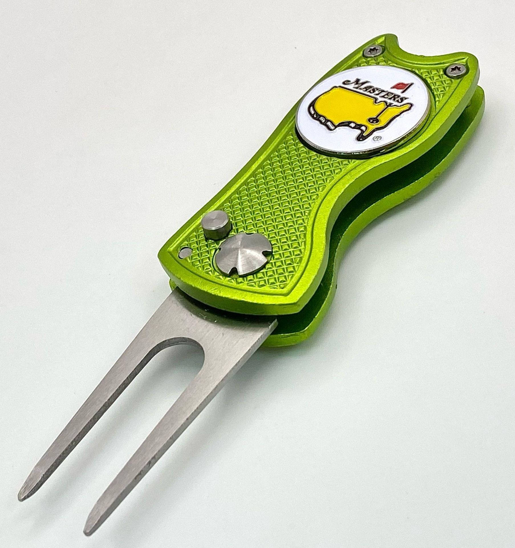 A Masters Golf Branded Putting Green "Flick Tool" Repair Kit - Comes with three commemorative - Bild 2 aus 4