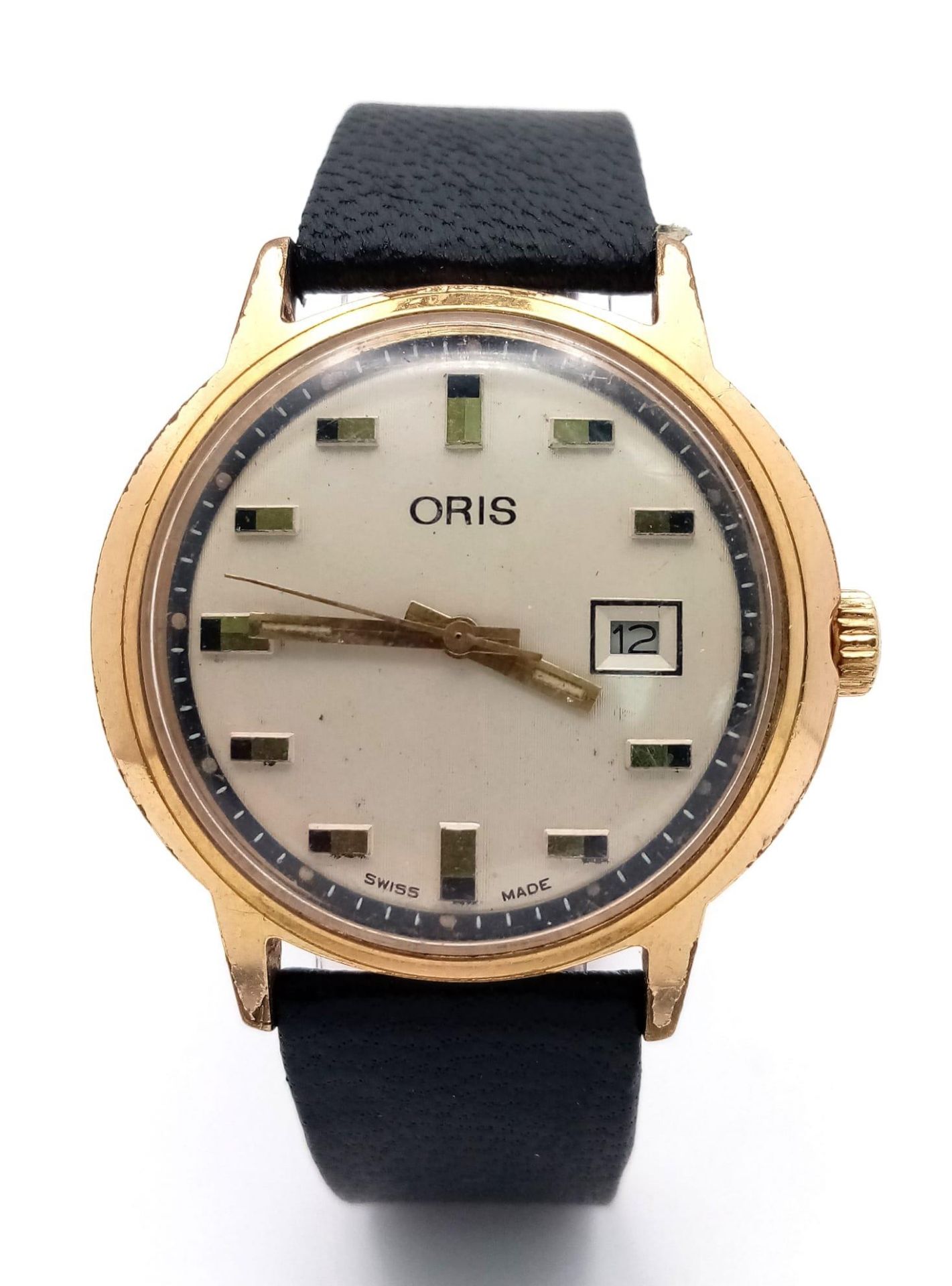 A Vintage Oris Gents Watch. Mechanical movement. Not currently working so A/F. - Bild 2 aus 5