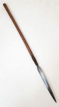 100% Genuine Zulu Assegai Short Stabbing Spear used by Zulu warriors during the Anglo-Zulu War