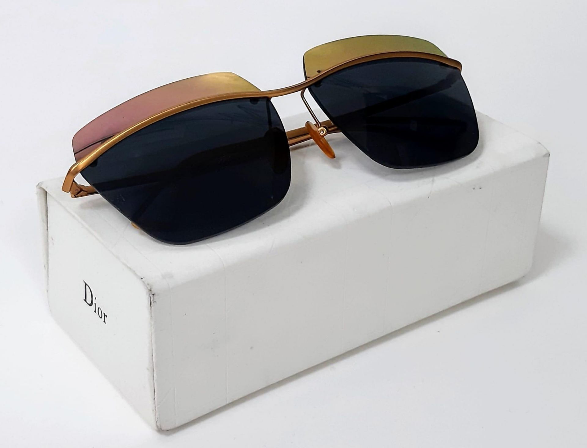 A Pair of Designer Dior Sunglasses with Case.