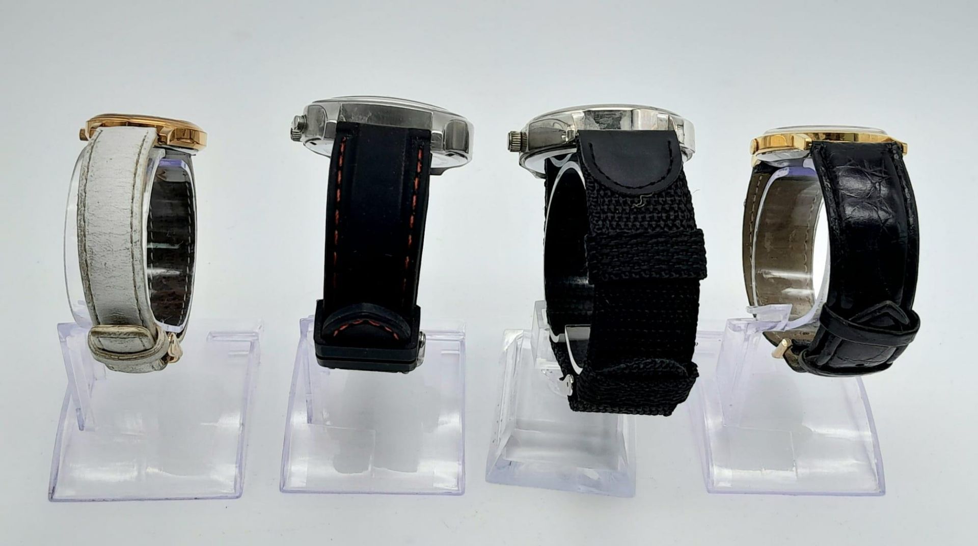 A Parcel of 4 Ladies and Men’s Watches Including a 20 Capacity Black Leatherette Display Case. - Bild 4 aus 7