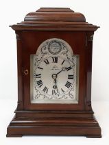 AN ANTIQUE LARGE MANTLE CLOCK MADE BY "DENT" LONDON , CIRCA 1890 WITH PENDULAM , ROMAN NUMERALS