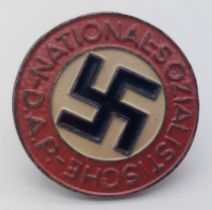 3 rd Reich Ersatz (economy issue) NSDAP Button Hole Badge.