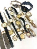 Yves Saint Laurent watch etc , to include omega strap