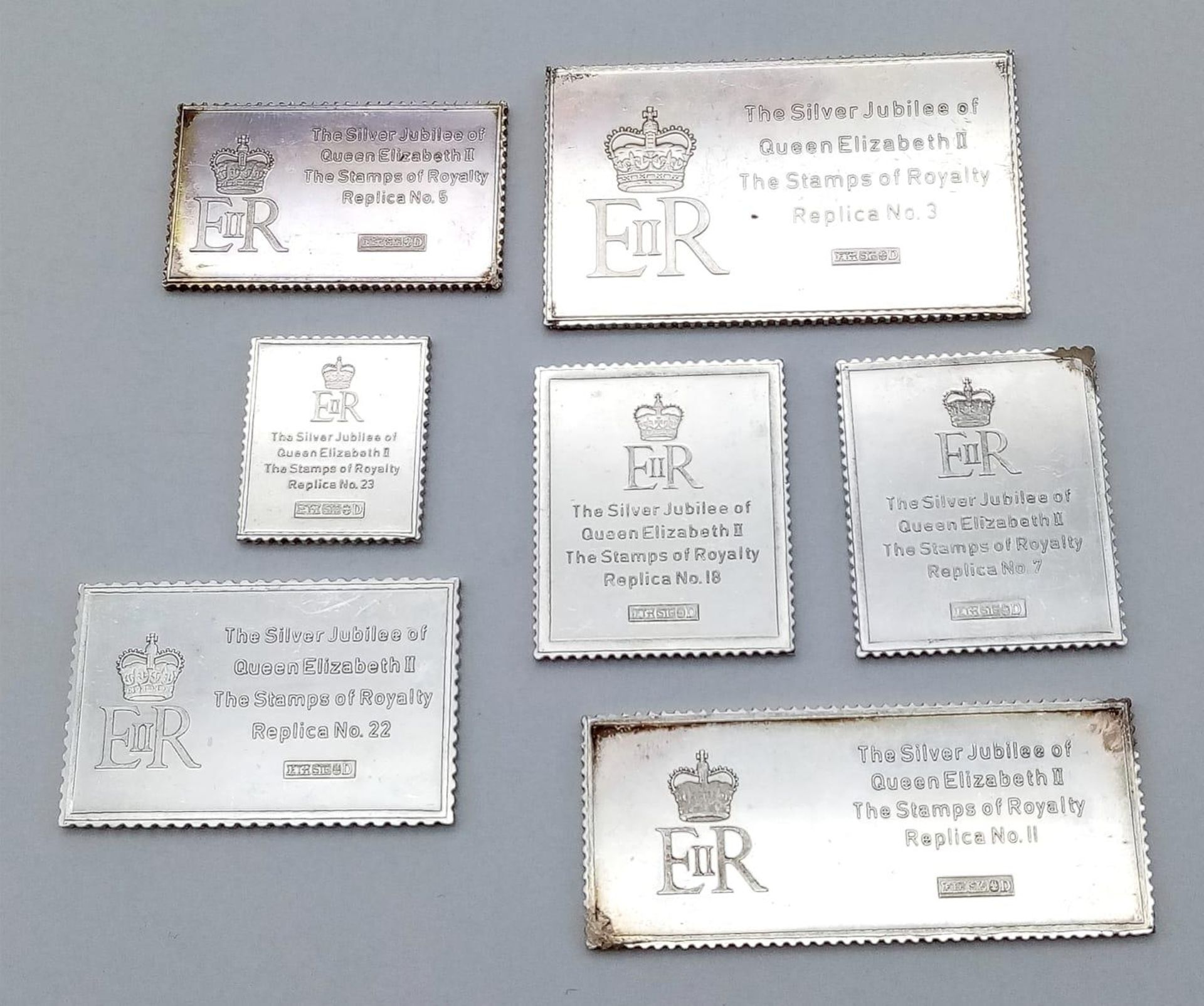 A Collection of Sterling Silver Stamps! 161g total weight. - Image 2 of 9