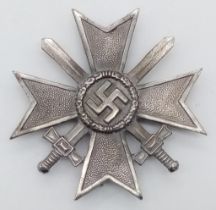 3 rd Reich War Merit Cross 1 st Class with Swords Marked “2” on the pin.