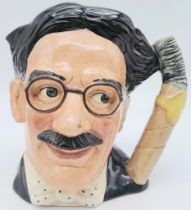 A Royal Doulton 'Groucho Marx' Large Jug/Mug. From the celebrity collection. D 6710. 18cm tall.