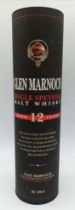 A 70cl Boxed Bottle of 12 Year Old Glen Marnoch Single Malt Speyside Whisky. Unopened Full Contents.