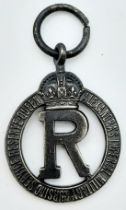 Silver Queen Alexandria’s Imperial Nursing Service Small Cape Medal Circa 1907-1950.
