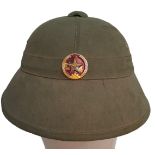 Indo-China Era Vietnamese Viet-Minh Helmet circa 1950’s. These are a slightly different shape to the